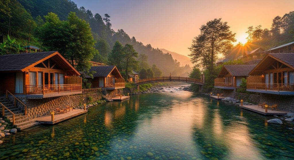 Kumrat Valley Resorts with River View